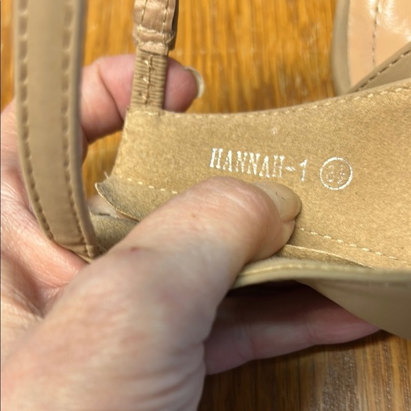 TOP Moda Tan Stiletto Heels with Ankle Strap - Picture 4 of 4